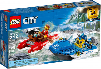 60176 LEGO® City Bēgšana pa mežonīgu upi, 5 -12 gadi