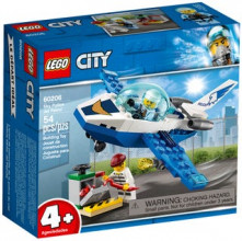 60206 LEGO® City Gaisa policijas reaktīvā patruļlidmašīna, 4+ gadi