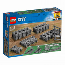 60205 LEGO® City Рельсы, c 5-12 лет