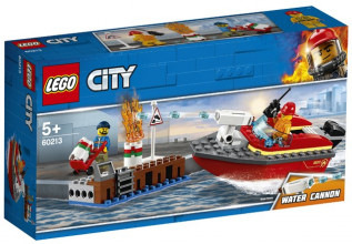 60213 LEGO® City Ugunsgrēks kuģu piestātnē, 5+ gadi