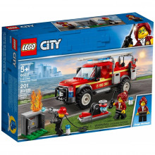 60231 LEGO® City Ugunsdzēsēju komandieres ātrās reaģēšanas auto, 5+ gadi