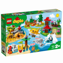 10907 LEGO® DUPLO Животные мира, 2+ лет