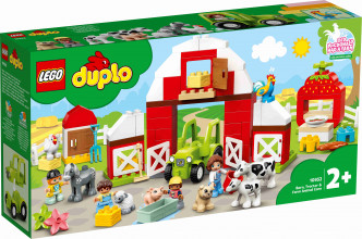 10952 LEGO® DUPLO Фермерский трактор, домик и животные, 2+ лет, 2021 г. выпуск