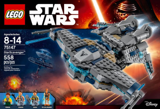 75147 LEGO Star Wars StarScavenger, 8-14 gadi