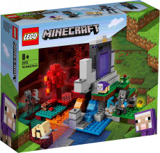 21172 LEGO® Minecraft Izpostītais portāls, no 8 gadiem 2021 gada modelis