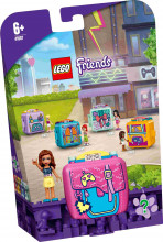 41667 LEGO® Friends Olīvijas spēļu kubs, no 6+ gadiem, 2021 gada modelis
