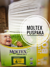 Moltex ÖKO NATURE 4 Полупакета подгузников Maxi, 7-18 кг, 37 шт.