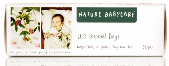 Naty by Nature Babycare EKO Пакеты для использованных памперсов, 50 шт.