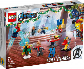 76196 LEGO® Super Heroes Atriebēju Adventes kalendārs, no 7+ gadiem, 2021 gada modelis