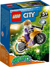 60309 LEGO® City Kaskadieru selfiju motocikls, 5+ gadi, 2022 gada modelis