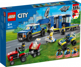60315 LEGO® City Полицейский мобильный командный трейлер, 6+ лет, 2022