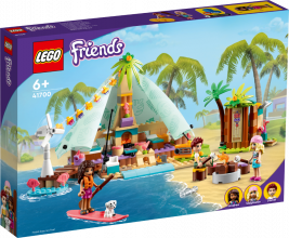 41700 LEGO® Friends Pludmales glempings 6+ gadi, 2022 gada modelis