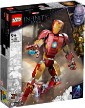 76206 LEGO® Marvel Super Heroes Dzelzs vīra figūra 9+ gadi, 2022 gada modelis