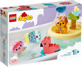 10966 LEGO® duplo Приключения в ванной: плавучий остров для зверей, 1,5+ лет, 2022