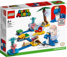 71398 LEGO® Super Mario Dorrie piekrastes paplašinājuma maršruts, 6+ gadi, 2022 gada modelis