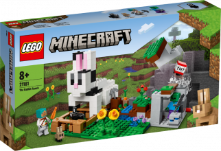 21181 LEGO® Minecraft Кроличье ранчо, 8+ лет, 2022