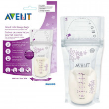 Philips Avent Пакеты для хранения молока 180 мл, 25 шт., SCF603/25