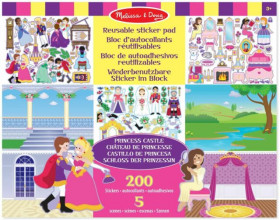 Melissa&Doug Многоразовые наклейки - Замок принцессы,14306