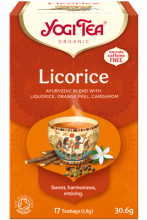 AKCIJA!!! Yogi Bio Tea Licorice,17 pac.