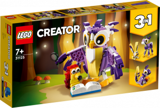 31125 LEGO® Creator Fantāzijas meža būtnes, 7+ gadi, 2022. gada modelis