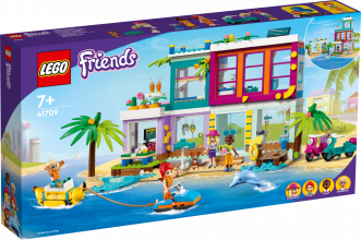 41709 LEGO® Friends Пляжный дом для отдыха, 7+ лет,модель 2022 года