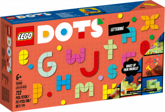 41950 LEGO® DOTS Daudz, daudz DOTS: burti, 6+ gadi, 2022. gada modelis