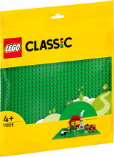 11023 LEGO® Classic Зелёная базовая пластина, 4+ лет,модель 2022 года