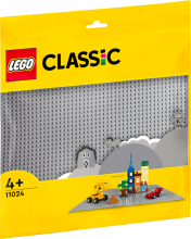 11024 LEGO® Classic Pelēka būvpamatne, 4+ gadi 38x38, 2022. gada modelis