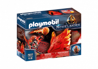 70227 PLAYMOBIL® Novelmore Uguns sargs un spoks ar gaismiņu , no 8+