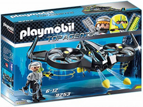 9253 PLAYMOBIL® Top Agents Mega Drons ,no 6-12 gadu vecumam