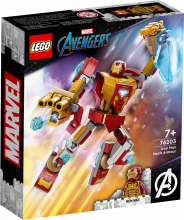 76203 LEGO® Marvel Super Heroes Железный человек: робот, 7+ лет,модель 2022 года