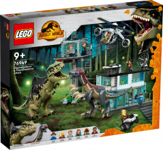 76949 LEGO® Jurassic World Giganotozaura un teriziniozaura uzbrukums , 9+ лет,модель 2022 года