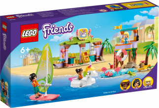 41710 LEGO® Friends Развлечения на пляже для серферов , 6+ лет,модель 2022 года