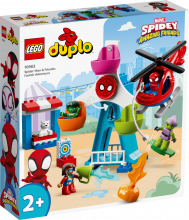 10963 LEGO® DUPLO Человек-паук и его друзья: приключения на ярмарке , 2+ лет,модель 2022 года