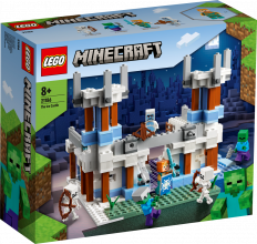 21186 LEGO® Minecraft Ledus pils, 8+ gadi, 2022. gada modelis