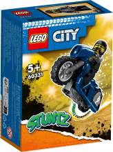 60331 LEGO® City Tūrisma triku motocikls, 5+ gadi, 2022. gada modelis