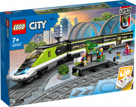 60337 LEGO® City Пассажирский поезд-экспресс, 7+ лет,модель 2022 года