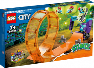 60338 LEGO® City Satriecošās šimpanzes triku cilpa, 7+ gadi, 2022. gada modelis