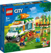 60345 LEGO® City Zemnieku tirgus busiņš, 5+ gadi, 2022. gada modelis