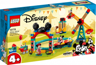 10778 LEGO® Disney Микки, Минни и Гуфи на веселой ярмарке, 4+ лет,модель 2022 года