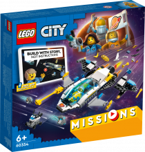 60354 LEGO® City Marsa izpētes misijas ar kosmosa kuģi, 6+ gadi, 2022. gada modelis