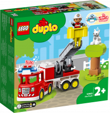 10969 LEGO® DUPLO Ugunsdzēsēju auto, 2+ лет,модель 2022 года