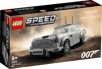 76911 LEGO® Speed Champions 007 Aston Martin DB5, 8+ gadi, 2022. gada modelis