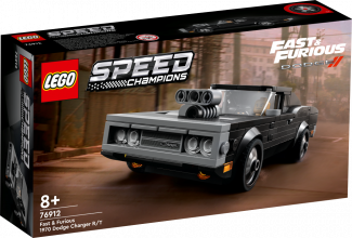 76912 LEGO® Speed Champions Fast & Furious 1970 Dodge Charger R/T, 8+ gadi, 2022. gada modelis