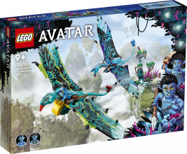 75572 LEGO® Avatar Džeika un Neitiri pirmais banši lidojums, 9+ gadi, 2022. gada modelis