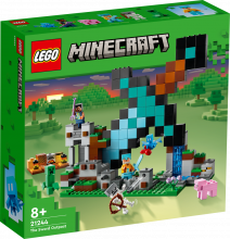 21244 LEGO® Minecraft Аванпост мечей, 8+ лет, модель 2023 года