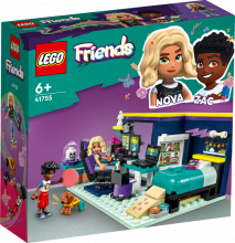41755 LEGO® Friends Комната Новы, 6+ лет, модель 2023 года