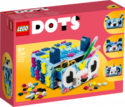 41805 LEGO® DOTS Radošā dzīvnieku atvilktne, 6+ gadi, 2023. gada modelis