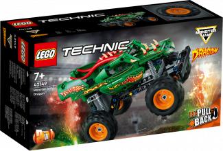 42149 LEGO® Technic Monster Jam™ Dragon™, 7+ лет, модель 2023 года