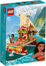 43210 LEGO® Disney Путеводная лодка Моаны, 6+ лет, модель 2023 года